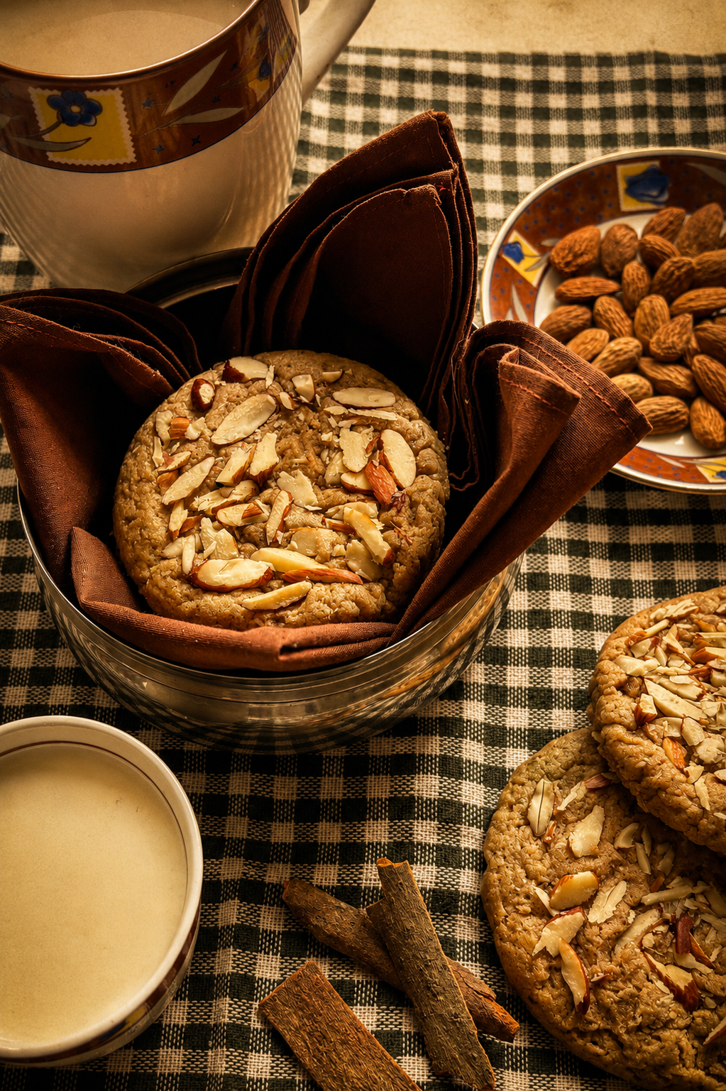Almond Cinnamon Cookies, second angle